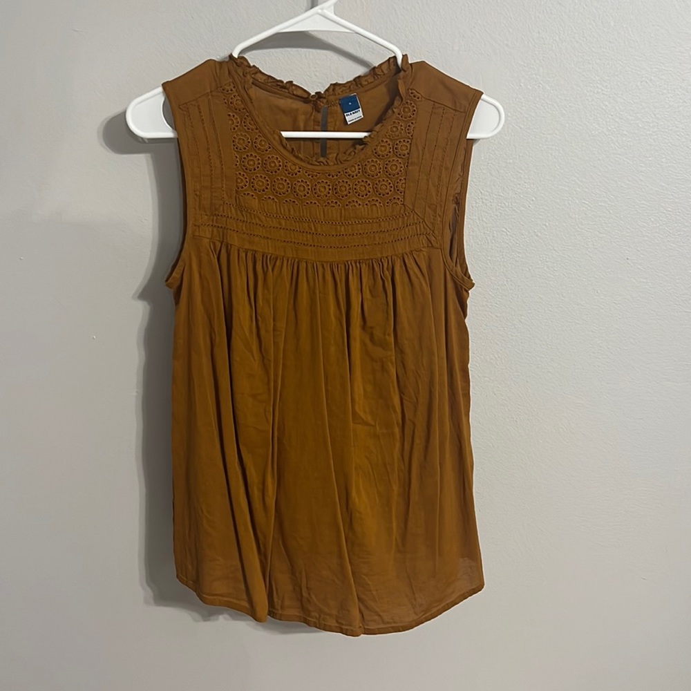 Camel Old Navy Top